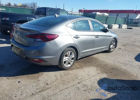 2019 Hyundai Elantra Value Edition из США, поврежденный, VIN 5NPD84LF5KH445034